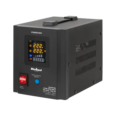 Immagine prodotto di Rebel Power 800: Gruppo di continuità (UPS) 12V/230V per alimentazione di emergenza