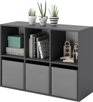Immagine prodotto di Biblioteca Loni 2x3 grigio