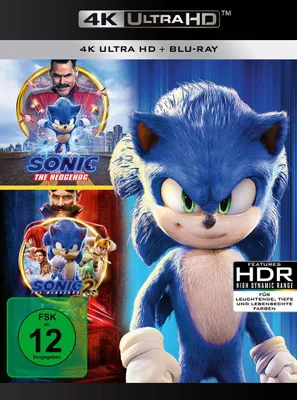 Produktbild von Sonic the Hedgehog - 2-Movie Collection - 4K UHD
