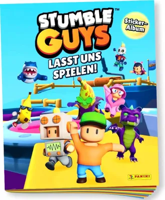 Produktbild von Stumble Guys Sticker (2025) - Lasst uns spielen! Sammelsticker - 1 Sammelalbum