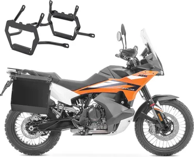 Obrázok produktu pre Sada hliníkový kufor + nosič kufra vhodný pre KTM 790 / 890 Adventure/ R 19