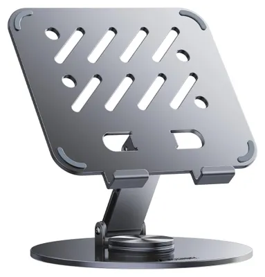 Image de Wozinsky Wrs-Dsy84Ss Support de tablette en aluminium rotatif à 360° - Gris