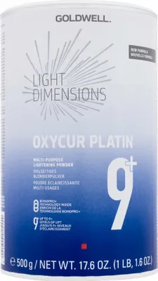 Produktbild von Goldwell - Light Dimensions Oxycur Platin 9+ Powder 500.0g