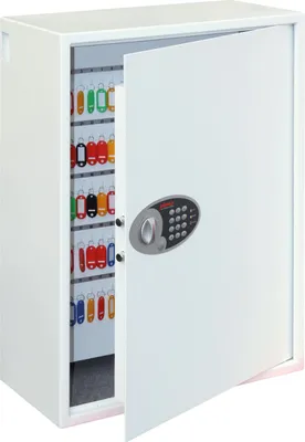 Produktbild von Phoenix KS0035E - Professioneller Schlüsselschrank - 500 Schlüssel - elektronisches Tastenschloss - Grau