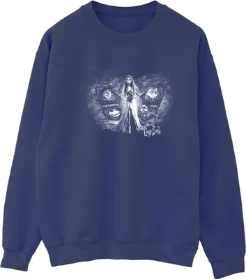 Produktbild von Corpse Bride - Sweatshirt für Damen BI12113 (XL) (Marineblau)
