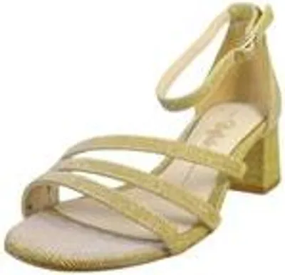 Produktbild von Buffalo Damen Komfort Sandalen Lilly Shine 1291600 Goldfarben