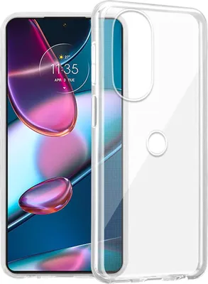 Produktbild von Cadorabo Hülle für Motorola EDGE 30 PRO / EDGE+ Schutz Hülle in Transparent Schutzhülle TPU Silikon Cover Etui Case