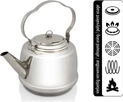 Produktbild von Petromax Teekessel tk2 aus Edelstahl; tk2