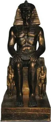 Image de Egypte Sculpture Pharaon Statue plastique Figures Statues Style antique 31 cm Nouveau