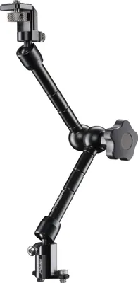 Produktbild von Walimex pro Gelenkarm Verdrehschutz Set Größe L / 28 cm - 300 x 80 x 80 mm - mit 2x 1/4" Schraube u. 1/4" Innengewinde - für Photo und Video Rigs, Cages, Gelenkarme