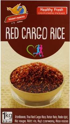 Produktbild von [ 1kg ] GOLDEN PHOENIX Roter Reis / Thai Red Cargo Rice