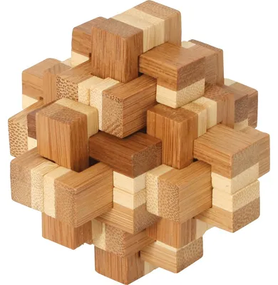 Productafbeelding van Houten puzzel, kristal