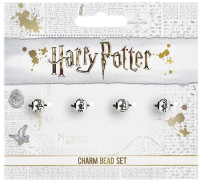 Immagine prodotto di Negozio di carati, Ciondolo di Harry Potter con 4 incantesimi (placcato argento) CRTHP0072
