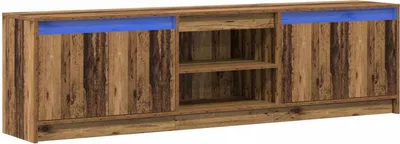 Zdjęcie produktu dla vidaXL Szafka RTV 180 x 34 x 50 cm, brązowa, płyta wiórowa