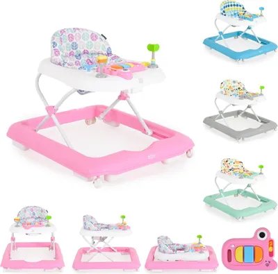 Produktbild von Moni Lauflernhilfe Zizzy Spielcenter, Musikfunktion, Stopper, höhenverstellbar rosa