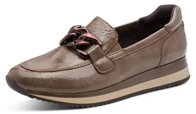 Immagine prodotto di Ciabatte eleganti da donna Jana, realizzate in materiale vegano, colore pietra, taglia 40