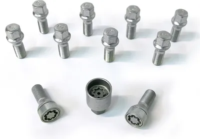 Produktbild von 10x H&R Radschraube M14x1,25 M14 40mm SW17 SW17 mm 14254001SET