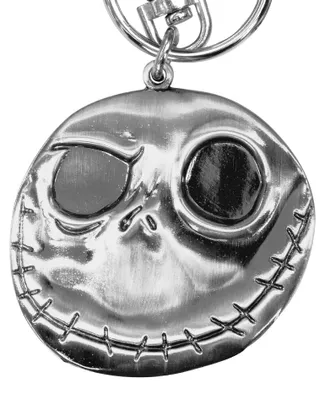 Productafbeelding van "The Nightmare Before Christmas" metal sleutelhanger, Jack Skellington, "Good & Bad Day" design