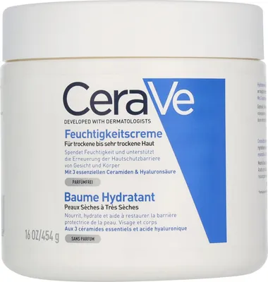 Immagine prodotto di Crema idratante CeraVe - per pelli da secche a molto secche di viso e corpo