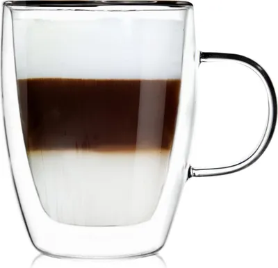Produktbild von Thermobecher mit doppelter Wand für Kaffee, Tee, Latte und andere Getränke, 300 ml