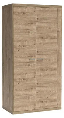 Obrázek produktu pro Šatní skříň BALESTRAND - Dub - Věšák - 102 x 201 x 58 cm