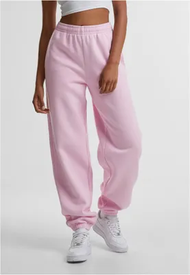 Obrázek produktu pro Dámské kalhoty Urban Classics Ladies Fluffy Sweatpants softpink - S