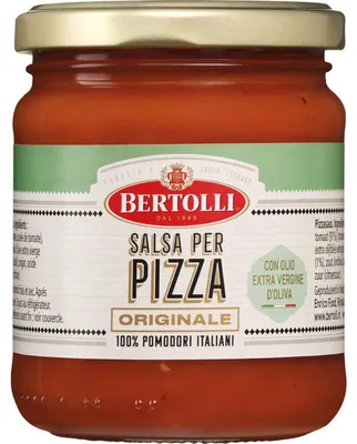 Produktbild von Bertolli Pizzasaus Originale 180 ml – natürliche italienische Pizzasauce