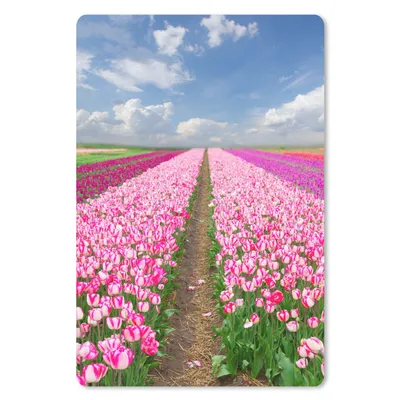 Produktbild von MuchoWow® Mauspad Mousepad Tulpen - Sonne - Frühling 18x27 cm - Mousepads - Maus Mat - Pad - Mausunterlage