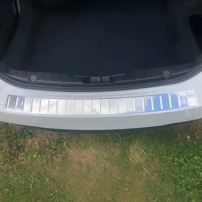 Obrázok produktu pre Ochrana nárazníka pre BMW radu 5 F10 2010-2017 nerezová oceľ strieborná