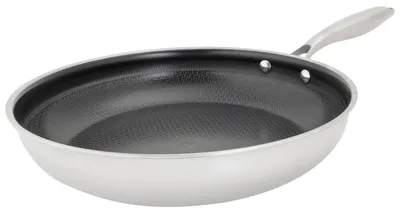 Antihaft-Pfanne Edelstahl Ø28 cm, Höhe 5,5 cm, für alle Herdarten