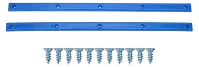 Immagine prodotto di Telaio per skateboard, rinforzi laterali, struttura robusta, colore blu, resistente all'usura, durevole, aspetto lucido