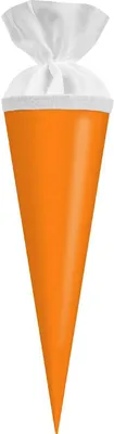 Produktbild von Goldbuch Geschwistertüte mit farbigem Filzverschluss Neonorange 10x30 cm