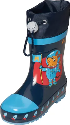 Produktbild von Playshoes Kinder Gummistiefel aus Naturkautschuk, trendige Unisex Regenstiefel m