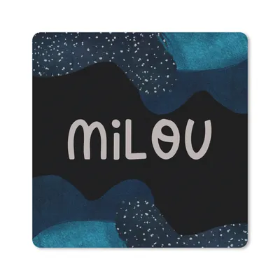 Produktbild von MuchoWow® Mauspad Mousepad Milou - Pastell - Mädchen 20x20 cm - Mousepads - Maus Mat - Pad - Mausunterlage - Desk Mat - Bureauartikeln