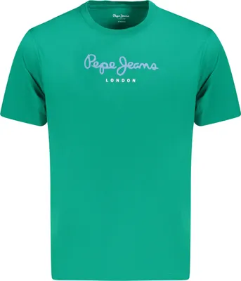 Obrázek produktu pro PEPE JEANS Krátké pánské tričko GREEN : Barva - zelená, Velikost - M Velikost: M Barva: zelená