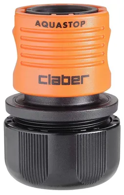 Produktbild von Claber Aquastop Schnellkupplung 3/4" Art. 8605