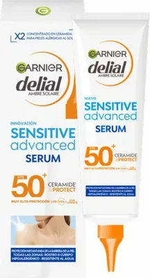 Produktbild von Körperserum Garnier Sensitive Advanced Sonnenschutz SPF 50+ 125 ml