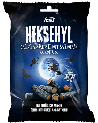 Produktbild von Toms Heksehyl Salmiak Drop 150g