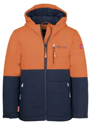 Productafbeelding van Trollkids Hemsedal Xt Jas, Oranje, Maat 122 cm, Kinderjas, Oranje, Maat 122 cm