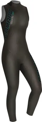 Produktbild von Camaro Blacktec Damen 7/8 Shorty Speedskin Triathlon Neoprenanzug Schwimmanzug - Groesse: 40 (M)