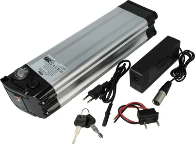 Produktbild von vhbw Sattelrohrakku Akku kompatibel mit Elektrofahrrad mit Sattelrohr-Akkusystem - Inkl. Ladegerät (12 Ah, 36 V, Li-Ion, inkl. Ladegerät)