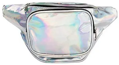 Produktbild von Irisierende Disco Bauchtasche Hip Bag 80er 90er Jahre
