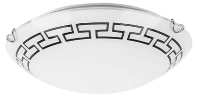 Produktbild von LED Deckenlampe, weiß, Glas, satiniert, rund, D 30 cm