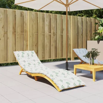 Produktbild von Möbel Sonnenliegen-Auflage Blattmuster Oxford-Gewebe - Gartenmöbelauflagen 361446