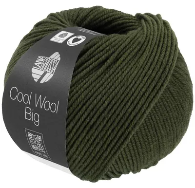 Produktbild von Lana Grossa - Cool Wool Big Melange 1695 lodengrün meliert
