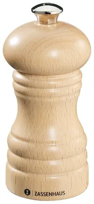 Immagine prodotto di Macinino per pepe Zassenhaus BERLIN, 12 cm, naturale, codice prodotto: 20007, EAN: 4006528020007