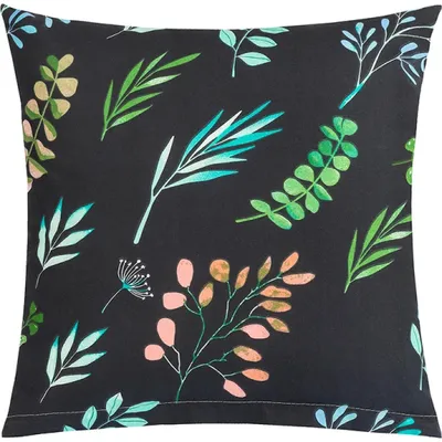 Obrázok produktu pre Vankúš ADÉLA – 40 x 40 cm – čierny