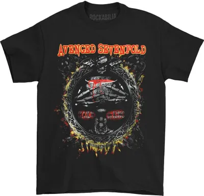 Obrázek produktu pro Avenged Sevenfold - Tričko pro muže/dámy Uni RO801 (XL) (Černá)
