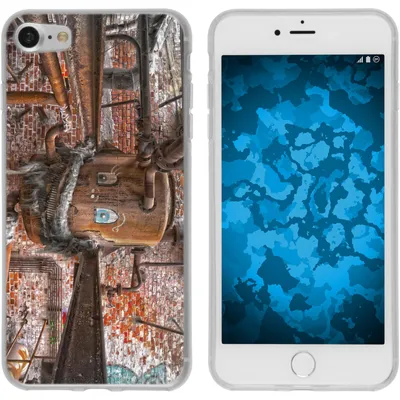 Produktbild von PhoneNatic Case kompatibel mit Apple iPhone 7 / 8 / SE 2020 Silikon-Hülle Urban M1