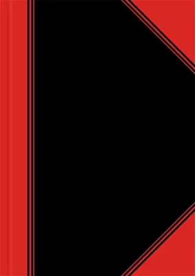 Immagine prodotto di Bantex - Quaderno nero/rosso A5 a righe 70 g 96 fogli | 6 pezzi